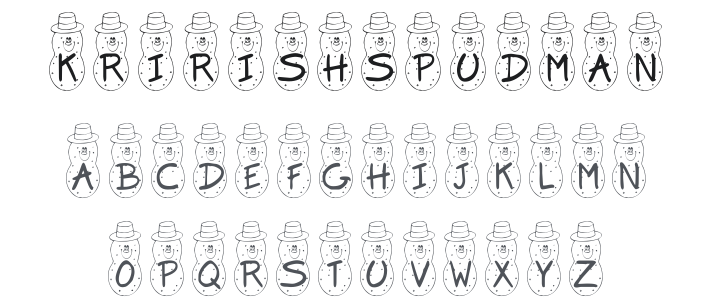 KR Irish Spudman Font