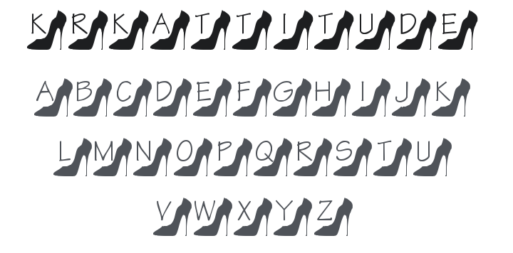 KR Kattitude Font