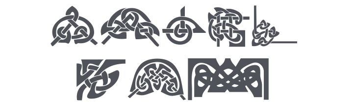 KR Keltic Four Font
