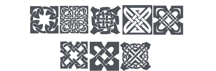 KR Keltic Two Font