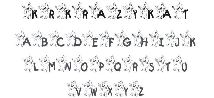 KR Krazy Kat Font