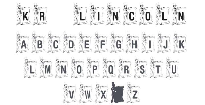 KR Lincoln Font