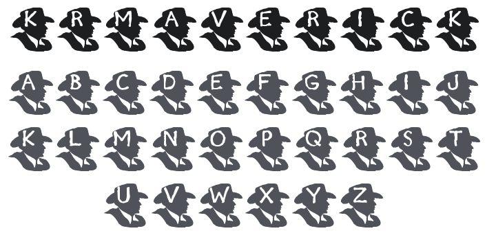 KR Maverick Font