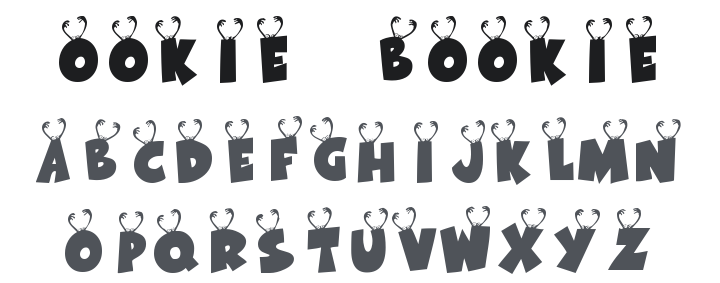 KR Ookie Bookie Font
