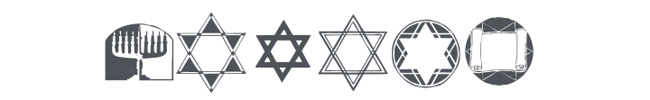 KR Passover Dings Font