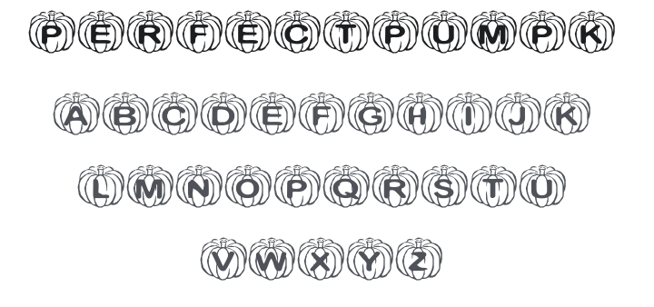 KR Perfect Pumpkin Font