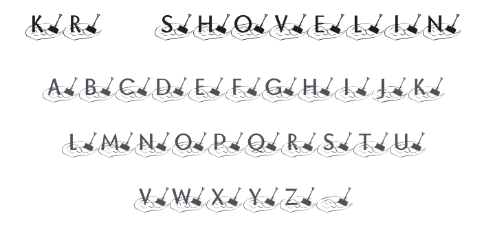 KR Shovelin Font