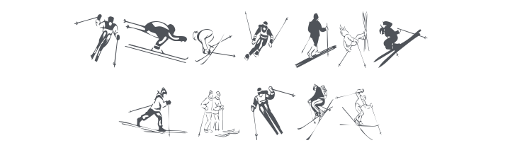 KR Ski Font