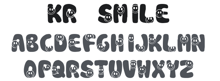 KR Smile Font