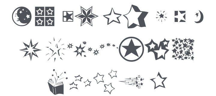 KR Star Struck Font