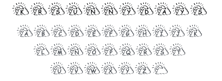 KR Sunny Days Font