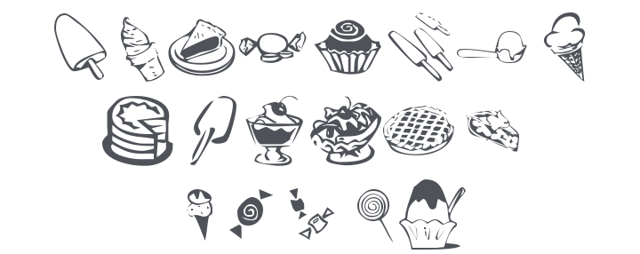 KR Sweet Tooth Font
