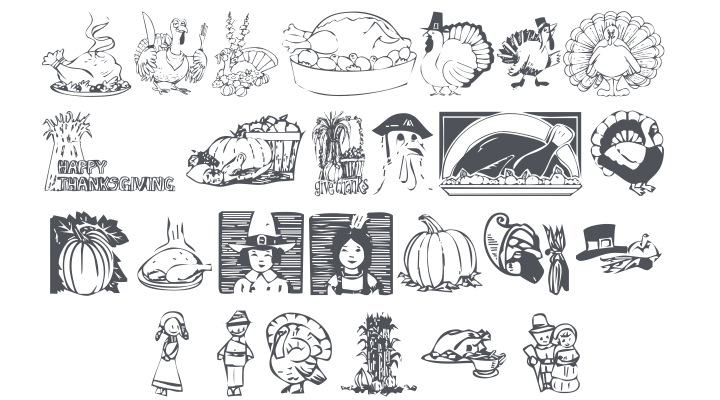 KR Thanksgiving 2002 Font