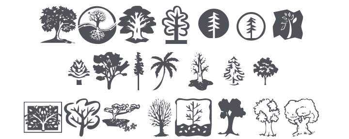 KR Trees Font