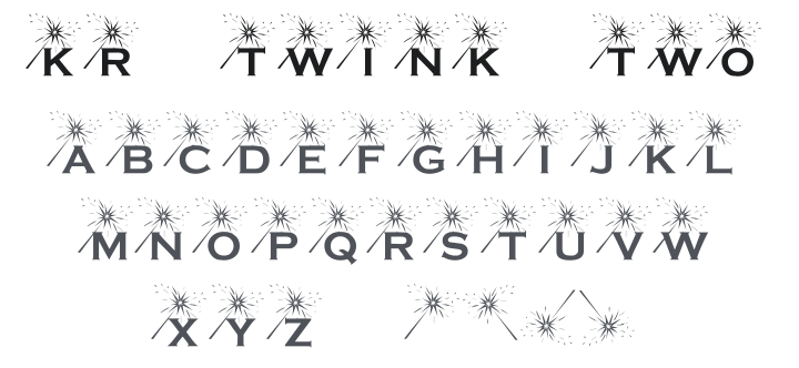 KR Twink Two Font