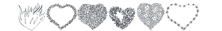 KR Valentines 2006 Eight Font