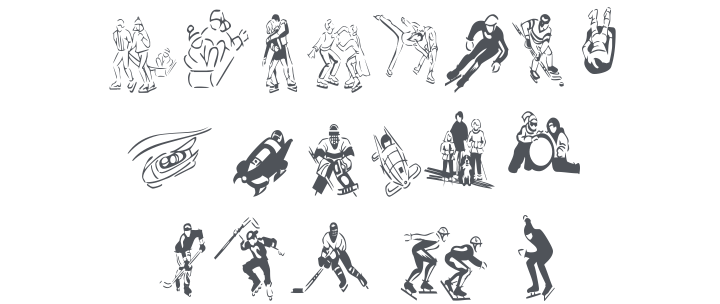 KR Winter Sports Font