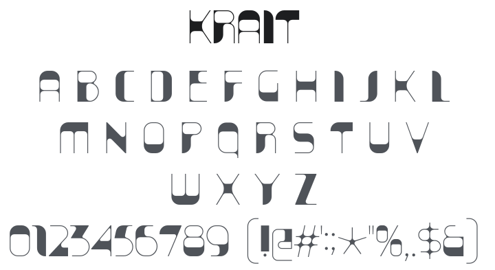 Krait Font Family