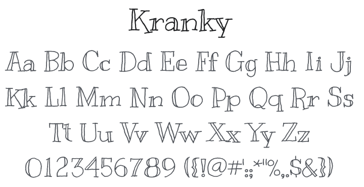 Kranky Font