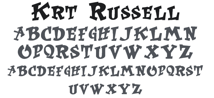 Krt Russell Font