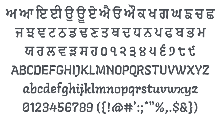 Langar Font