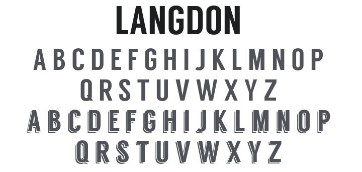Langdon Font
