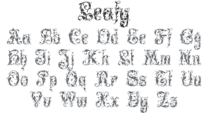 Leafy Font Family