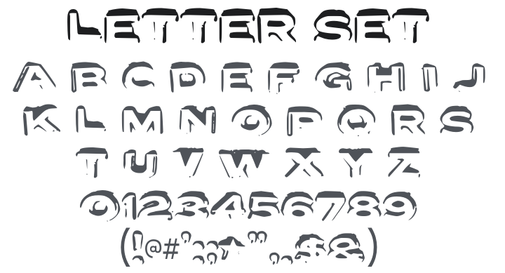 Letter Set Font Family