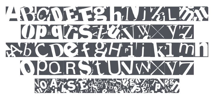 Letter Soup Mainz Font