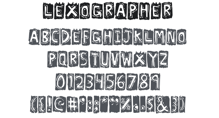 Lexographer Font