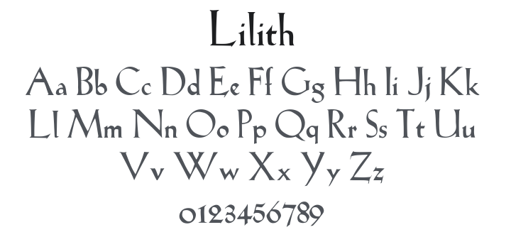 Lilith Font Family