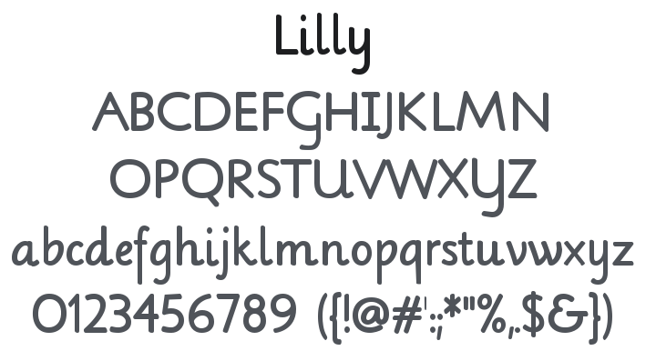 Lilly Font