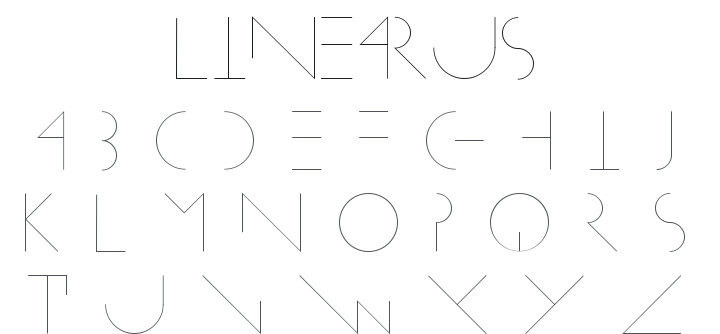 Linearus Font Family