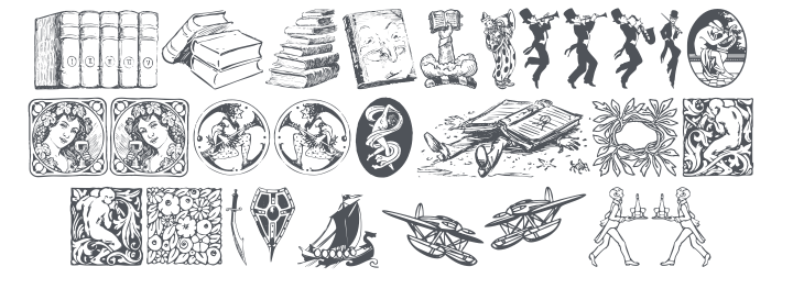 Listemagerens Ny Dingbats Font