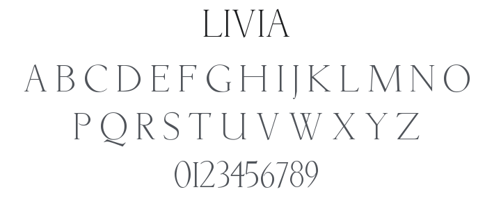 Livia Font Family