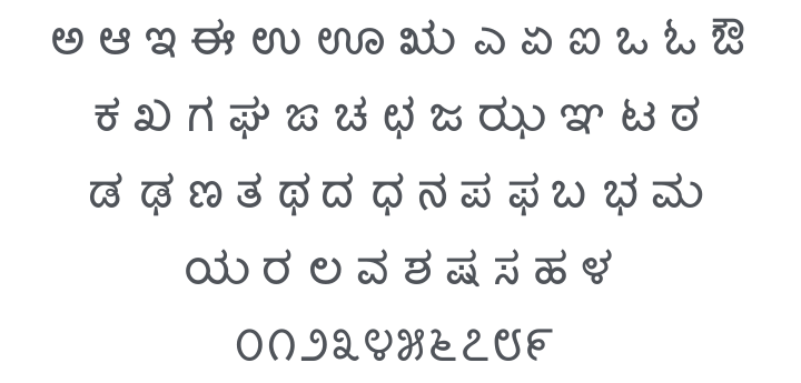 Lohit Kannada Font