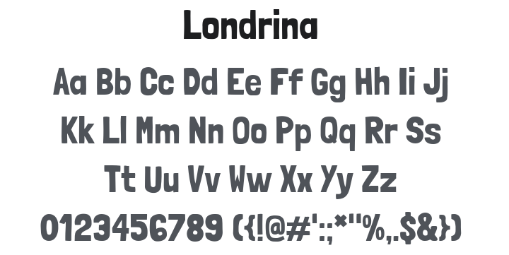 Londrina Font Family