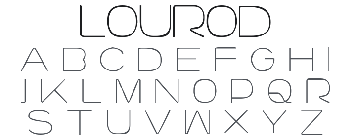 Lourod Font