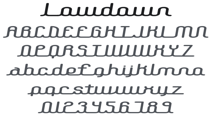 Lowdown Font