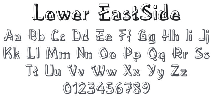 Lower EastSide Font Family