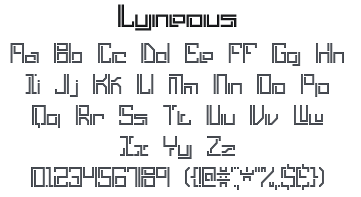 Lyneous Font Family