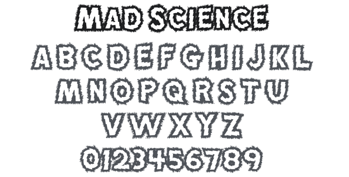 Mad Science Font