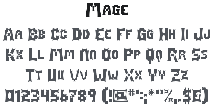Mage Font