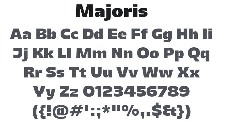 Majoris Font Family