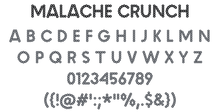 Malache Crunch Font