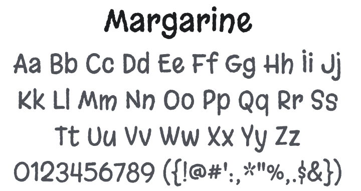 Margarine Font