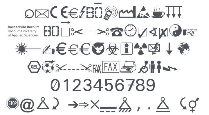 Martin Vogel's Symbols Font