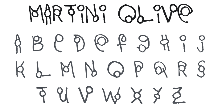 Martini Olive Font
