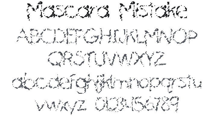 Mascara Mistake Font