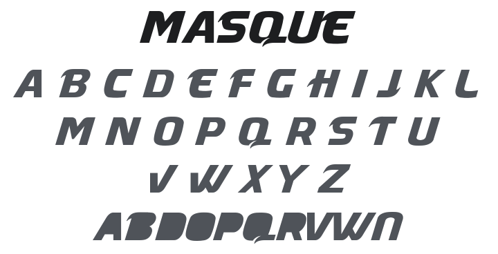 Masque Font